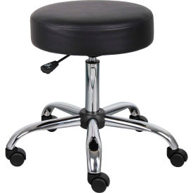 Boss Medical Stool  - Vinyl - Black B240-BK