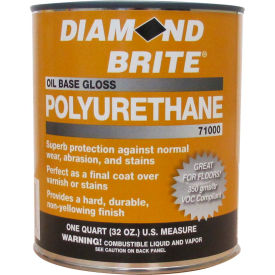 Diamond Brite Oil Gloss Polyurethane Paint 32 Oz. Pail - 71000-4 71000-4