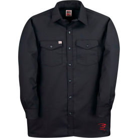 Big Bill Premium Long-Sleeve Button Down Work Shirt XL Tall Black 147-T-BLK-XL