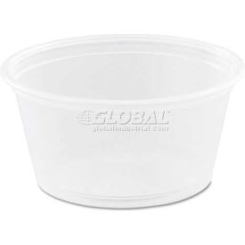 Dart® DCC200PC Portion Cups Clear  2 oz. 2500/Carton DCC 200PC