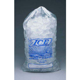 Printed Metallocene Ice Bags 13-1/2