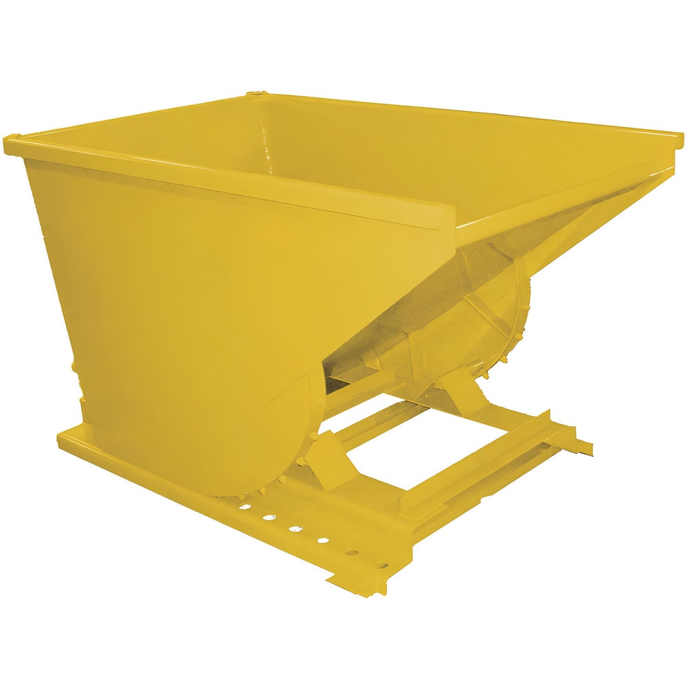 Hoppers & Basket Trucks, Color: Yellow , UNSPSC Code: 24101500 , Assembled: Yes , Lid Included: No , Overall Length: 59.00  MPN:7577-YEL