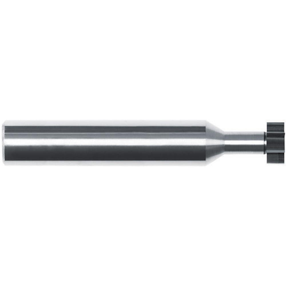 Woodruff/Keyseat Cutters, Connection Type: Shank , Cutter Material: Solid Carbide , Cutter Diameter (Inch): 1/4 , Cutter Diameter (Decimal Inch): 0.2500  MPN:76-1115