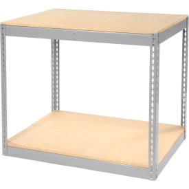 GoVets 2 Shelf Extra Heavy Duty Boltless Shelving Starter 42