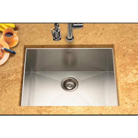 Houzer® CTS-2300 Undermount Stainless Steel Single Bowl Kitchen Sink CTS-2300