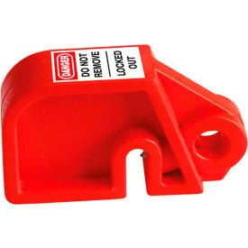 Zing Fuse Holder Lockout Slim Plastic Red 7692