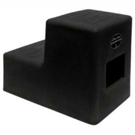 High Country Plastics 2 Step Mounting Step Black 19