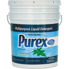 Purex Mountain Breeze Concentrated Laundry Detergent Liquid 5 Gallon Pail - 06354 DIA 06354