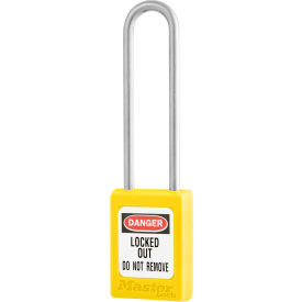 Master Lock® Thermoplastic Zenex™ S31LTYLW Safety Padlock 1-3/8
