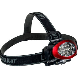 GoGreen Power 10 LED Headlamp GG-113-10HLRD Red GG-113-10HLRD