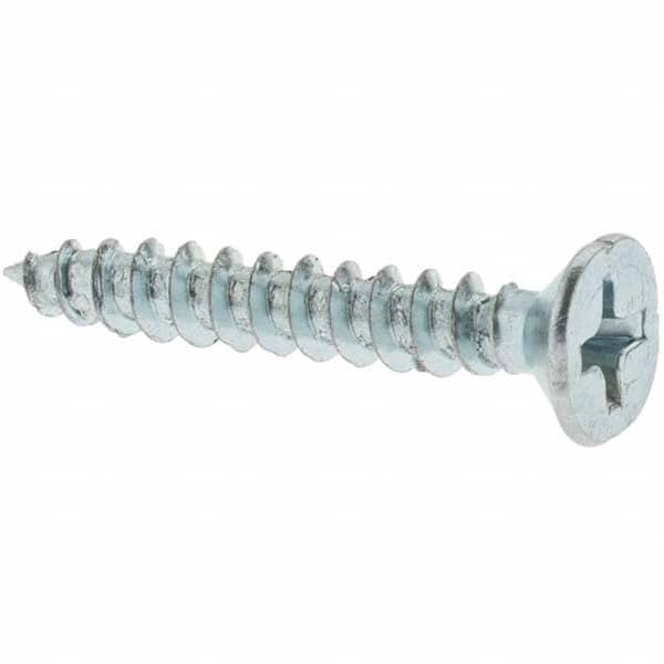 Sheet Metal Screw: #7, Flat Head, Phillips MPN:WPFI0-701000-10