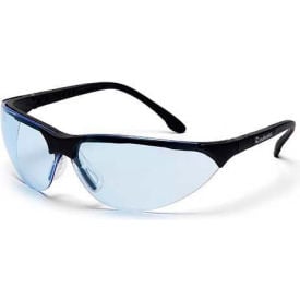 Rendezvous® Safety Glasses Infinity Blue Lens  Black Frame - Pkg Qty 12 SB2860S