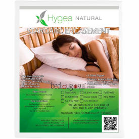 Hygea Natural Standard Allergen & Bed Bug Proof Mattress Cover - Full Size STD-1003 STD-1003