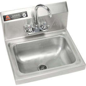 Aero Wall Mount Stainless Steel Hand Sink 14