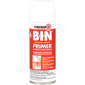 Zinsser® B-I-N® Shellac-Base Primer Spray White 13 oz. Can - 1008 - Pkg Qty 6 1008