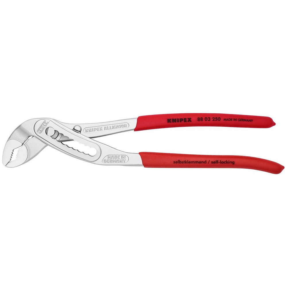 Tongue & Groove Pliers, Joint Type: Groove , Type: Pump Pliers , Overall Length Range: 9 to 11.9 in , Side Cutter: No , Handle Type: Comfort Grip  MPN:88 03 250