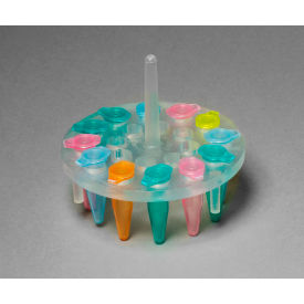 SP Bel-Art ProCulture Round Microcentrifuge Floating Bubble Rack For 0.5ml Tubes 188751600