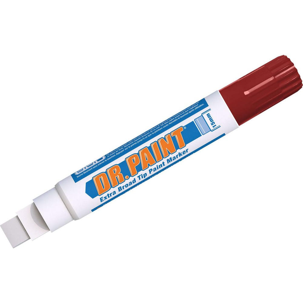 Markers & Paintsticks, Marker Type: Liquid Paint Marker, Tip Shape: Chisel, Color: College Burgundy, Ink Type: Water Base, Fade Resistant, Water Resistant MPN:10878