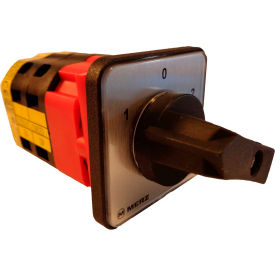 Springer Controls / MERZ Z151/1-AA Change-Over Switch w/Zero Pos. 1-Pole 20A 4-hole front-mount 1/1-AAZ15