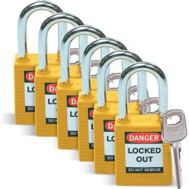 Brady® 51346 Lockout Padlock Keyed Differently 1-1/2