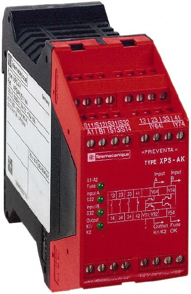 24 VAC/VDC, 7 VA Power Rating, Electromechanical & Solid State Screw Clamp General Purpose Relay MPN:XPSAR311144P