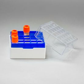 Bel-Art Cryo-Safe Vial Storage Box 25 Places For 1.2-2.0ml Vials 8Pk 188490000