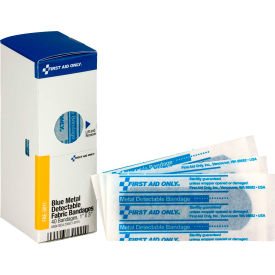 First Aid Only FAE-3011 SmartCompliance Refill Metal Detectable Bandages 1