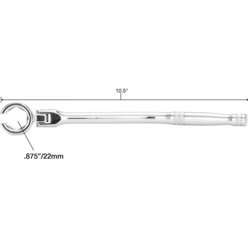 Automotive Hand Tools & Sets, Tool Type: Oxygen Sensor Wrench , Color: Chrome , Material: Vanadium Steel , Fractional Socket Size: 7/8 in , Socket Size: 22mm  MPN:33625246