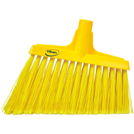 Vikan 29166 Split Bristle Angle Head Broom Yellow 29166