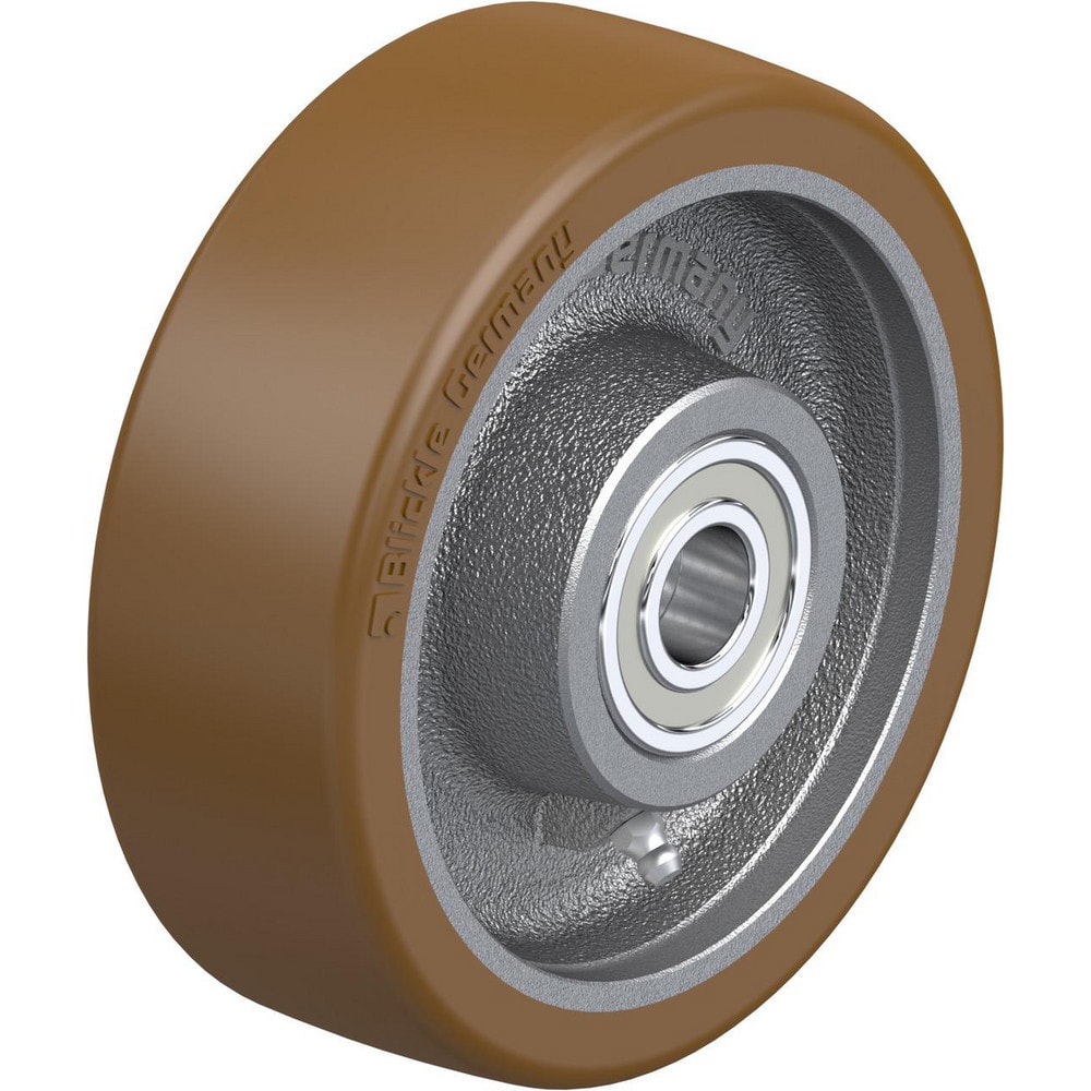 Caster Wheels, Wheel Type: Rigid, Swivel , Wheel Diameter (Inch): 6 , Bearing Type: Ball , Wheel Width (Inch): 2 , Wheel Core Material: Cast Iron  MPN:740897