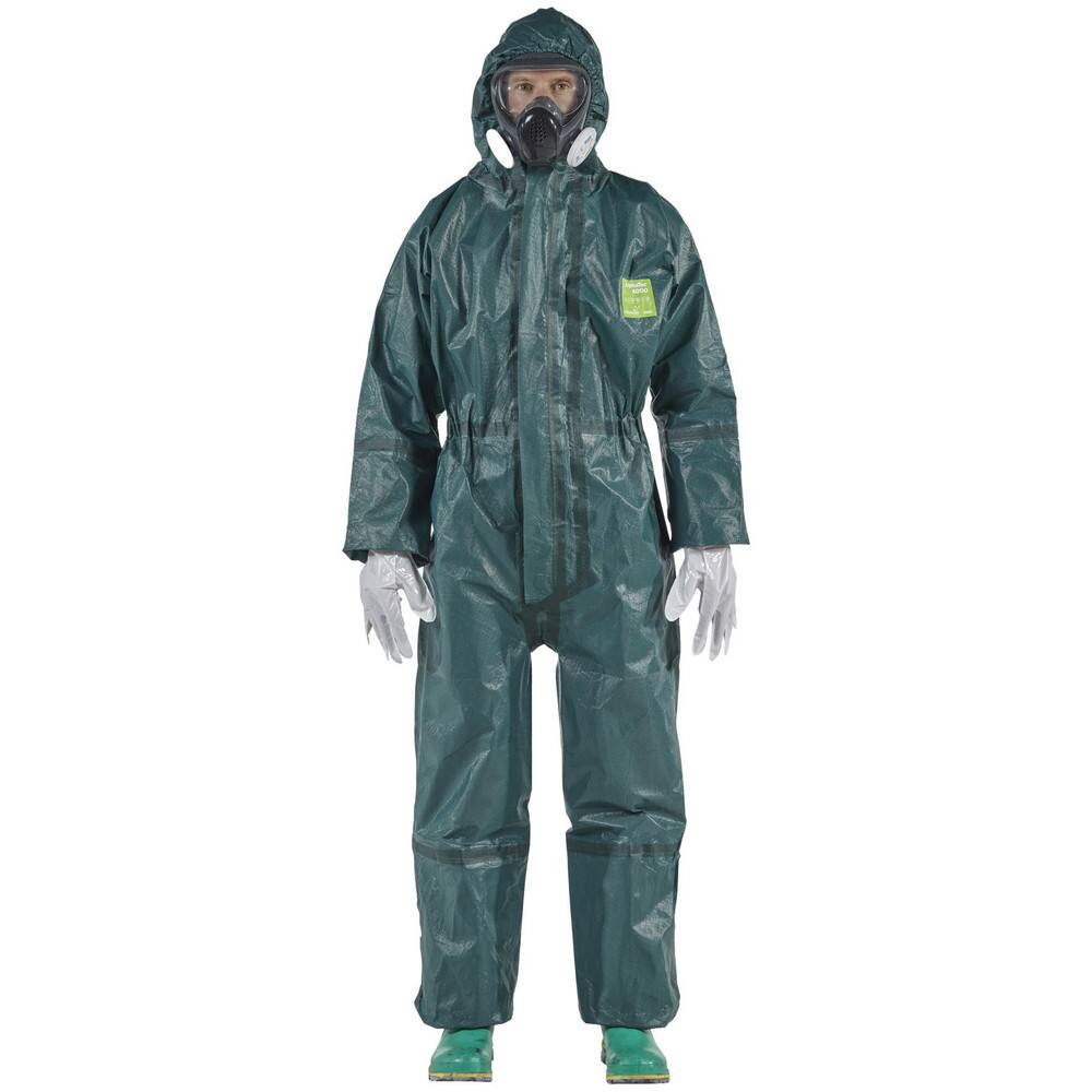 Disposable & Chemical Resistant Coveralls, Garment Style: Coveralls , Size: Small , Material: Multi-Layer Non-Woven Barrier Laminate Fabric  MPN:GR40-T-92-125-0