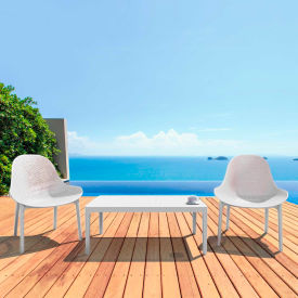 Siesta Sky 3 Piece Outdoor Lounge Sets 23-5/8