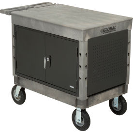 GoVets™ Utility Cart w/2 Shelves & 8