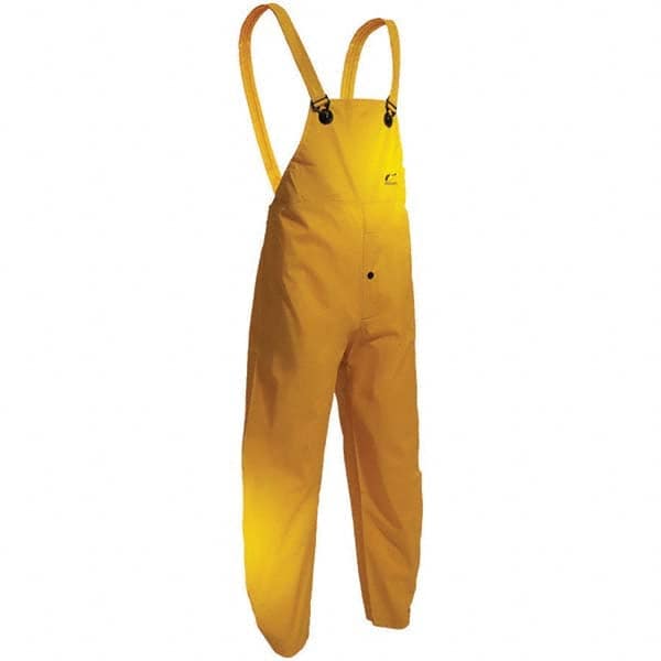 Bib Overalls: Size XL, Yellow, PVC MPN:76552.XL