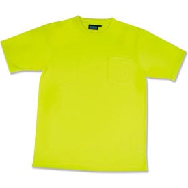 ERB® Aware Wear® 9601 T-Shirt Short Sleeve Non-ANSI XL Hi-Viz Lime WEL14109LIXL