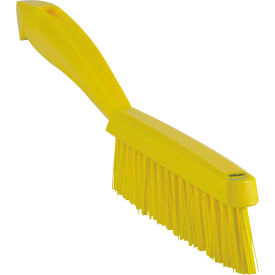 Vikan 41956 Narrow Utility Brush- Extra Stiff Yellow 41956