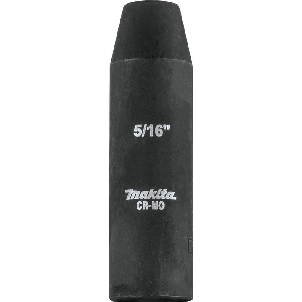 Impact Sockets, Socket Size (Decimal Inch): 0.3125 , Number Of Points: 6 , Drive Style: Square , Overall Length (Inch): 3-3/16in , Finish: Black Oxide  MPN:A-99524