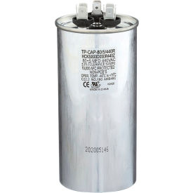 Tradepro® Run Capacitor 80 + 5 MFD 440V Round TP-CAP-80/5/440R