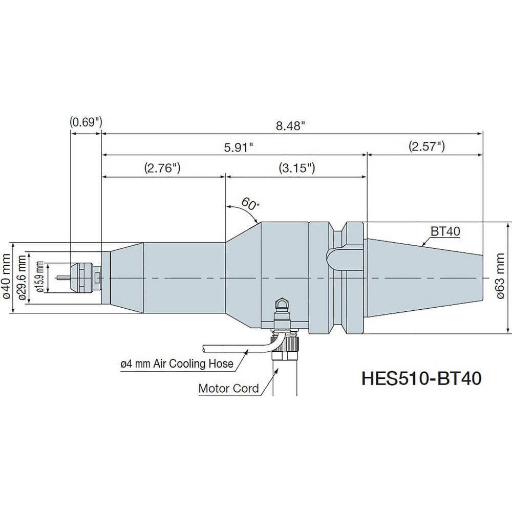 Electric High-Speed Spindles, Brushless Motor: Yes , Automatic Tool Changeable: Yes  MPN:7891