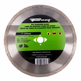 Forney® Diamond Tile Cutting Blade 7