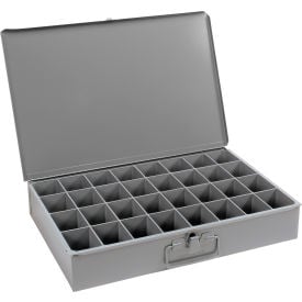 Durham Steel Scoop Compartment Box 107-95 - 32 Compartments 18 x 12 x 3 - Pkg Qty 4 107-95