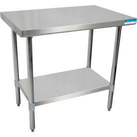 BK Resources 430 Stainless Steel Table 24 x 18