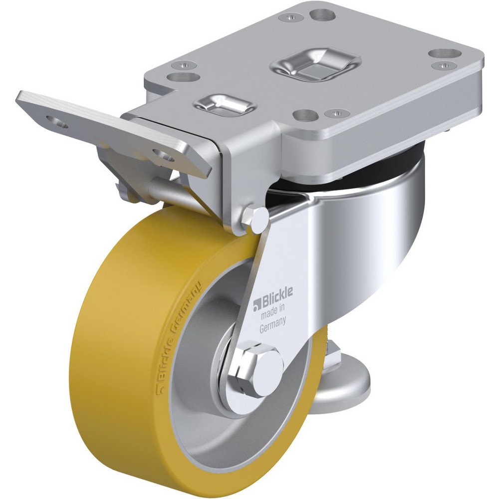 Specialty Casters, Mount Type: Plate , Style: Double Ball , Wheel Type: Tread on Core , Bearing Type: Ball , Wheel Diameter: 4  MPN:887636