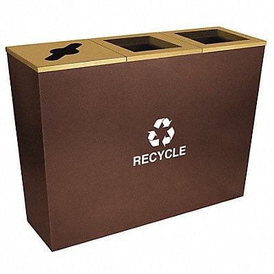 Recycling Station Brown 54 gal. MPN:22N277