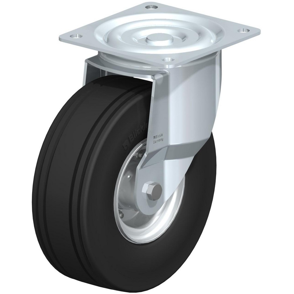 Top Plate Casters, Mount Type: Plate , Number of Wheels: 1.000 , Wheel Diameter (Inch): 8 , Wheel Material: Polyurethane , Wheel Width (Inch): 2  MPN:932157