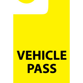 Parking Permit - Vehicle Pass 5/Pack VHT2