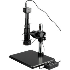 AmScope H800-5M 11X-80X Industrial Single Zoom Inspection Microscope with 5MP USB Digital Camera H800-5M