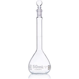 Flask Volumetric  Globe Glass Class B To Contain (TC) ASTME288 50mL 6/Box 8250050