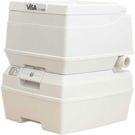 Dock Edge Visa Marine Toilet 18 Litre MSD Grey - DEF319 DEF319