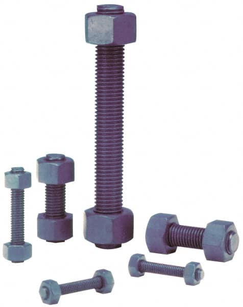 Fully Threaded Stud: 1/2-13 Thread, 2-1/2